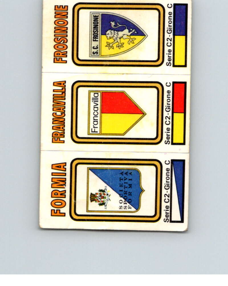 1978-79 Panini Calciatori Soccer #574 Formia, Francavilla, Frosinone V28499