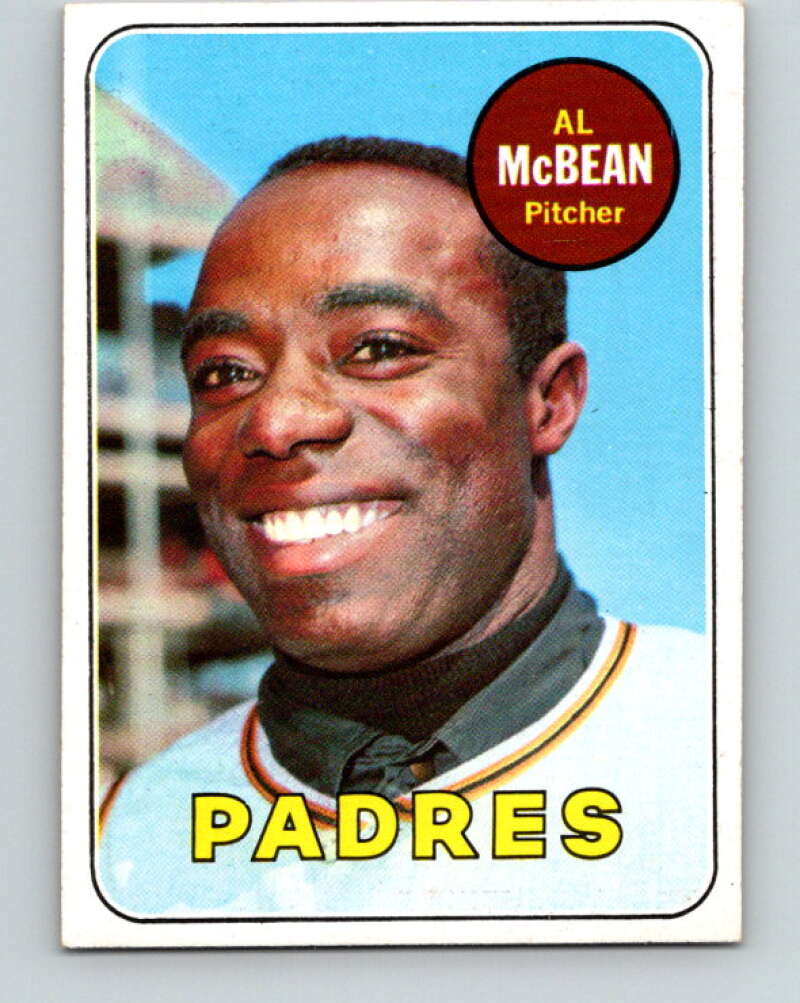 1969 Topps #14 Al McBean San Diego Padres V28504