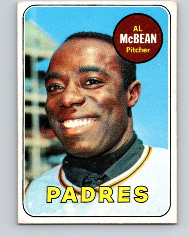 1969 Topps #14 Al McBean San Diego Padres V28505
