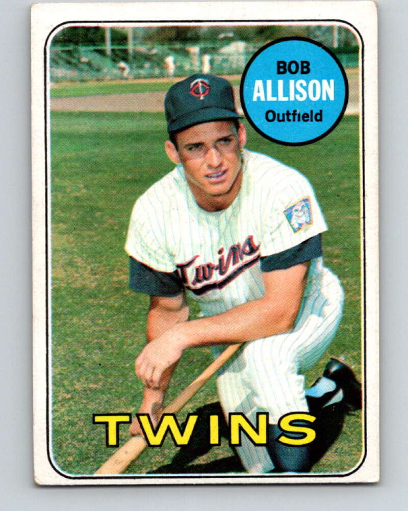 1969 Topps #30 Bob Allison Minnesota Twins V28510