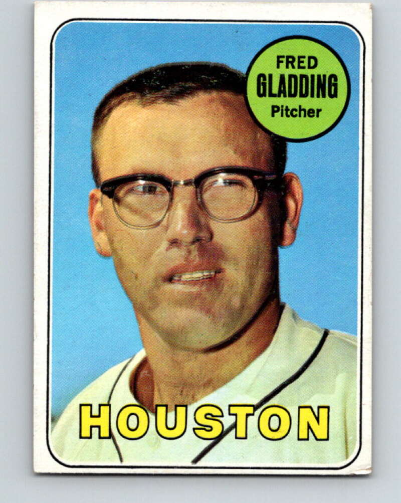 1969 Topps #58 Fred Gladding Houston Astros V28524
