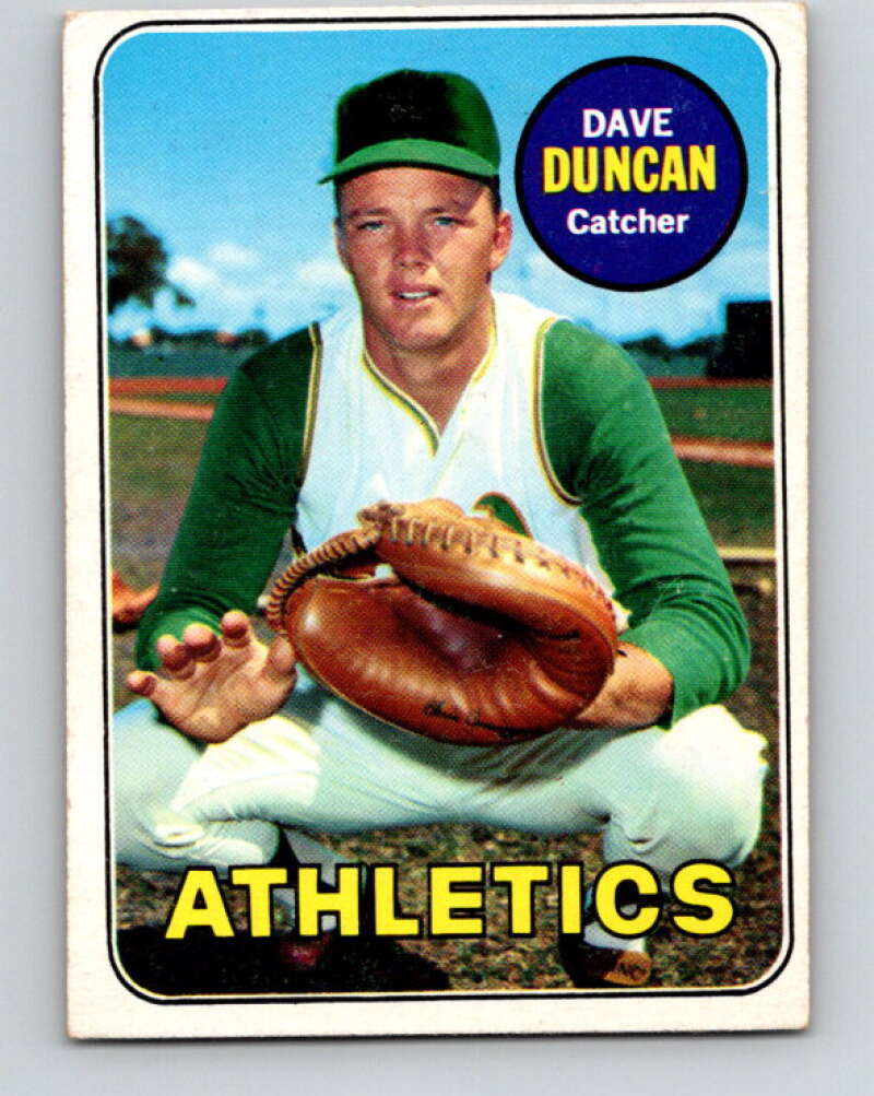 1969 Topps #68 Dave Duncan Oakland Athletics V28529