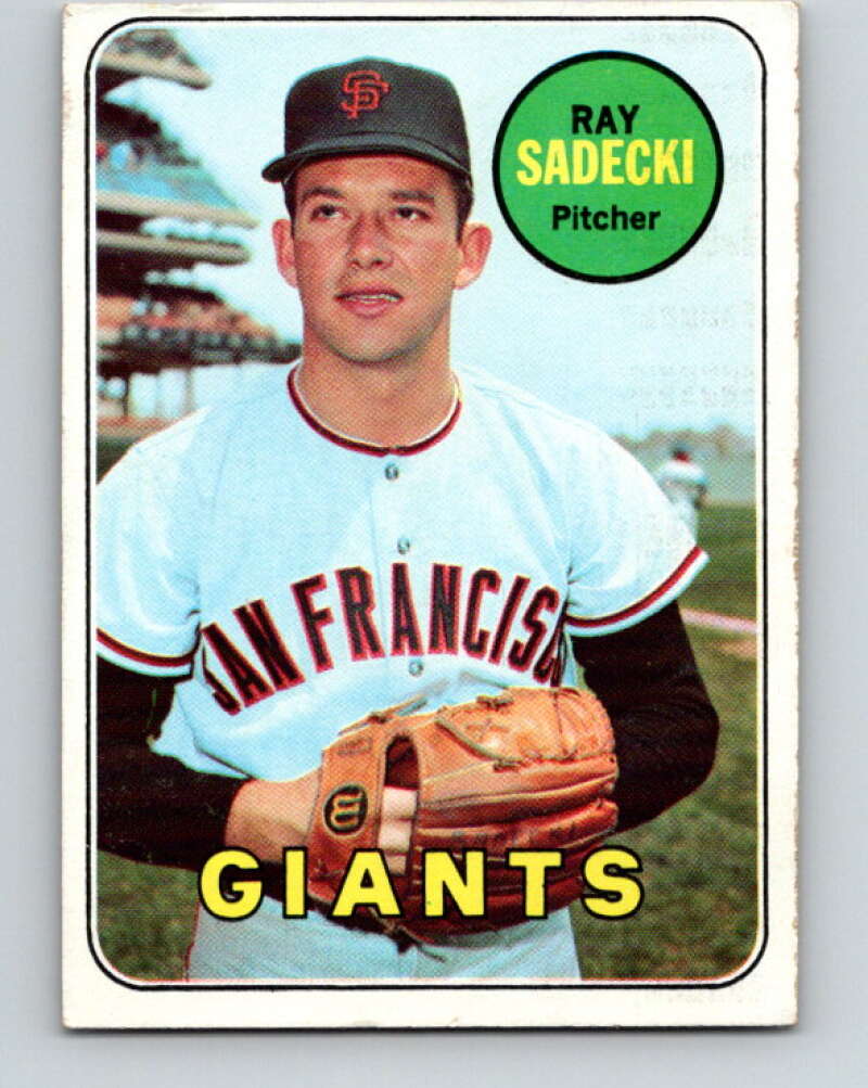 1969 Topps #125 Ray Sadecki San Francisco Giants V28548