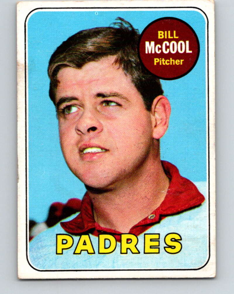 1969 Topps #129 Bill McCool San Diego Padres V28549