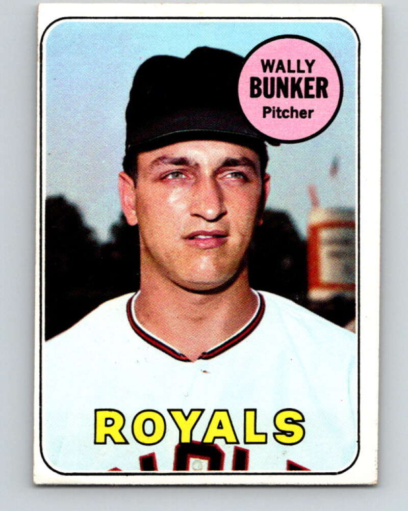 1969 Topps #137 Wally Bunker Kansas City Royals V28553