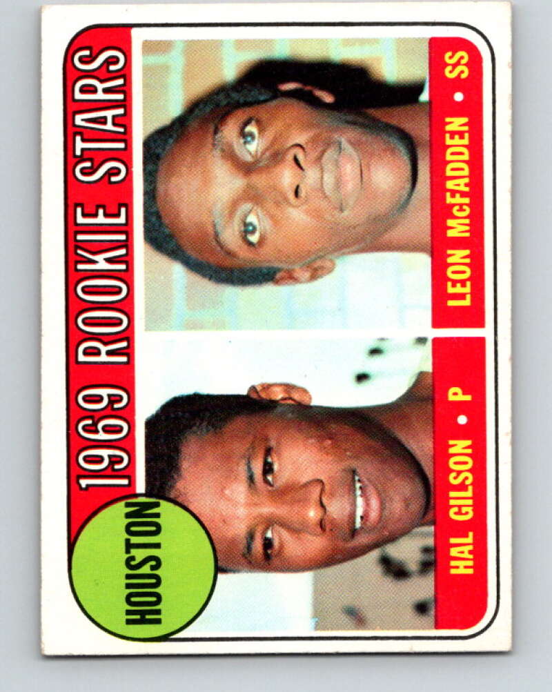 1969 Topps #156 Gilson/McFadden Rookies RC V28565