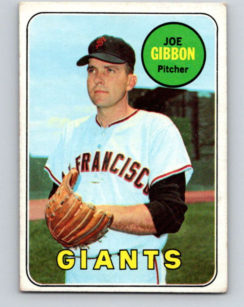 1969 Topps #158 Joe Gibbon San Francisco Giants V28568