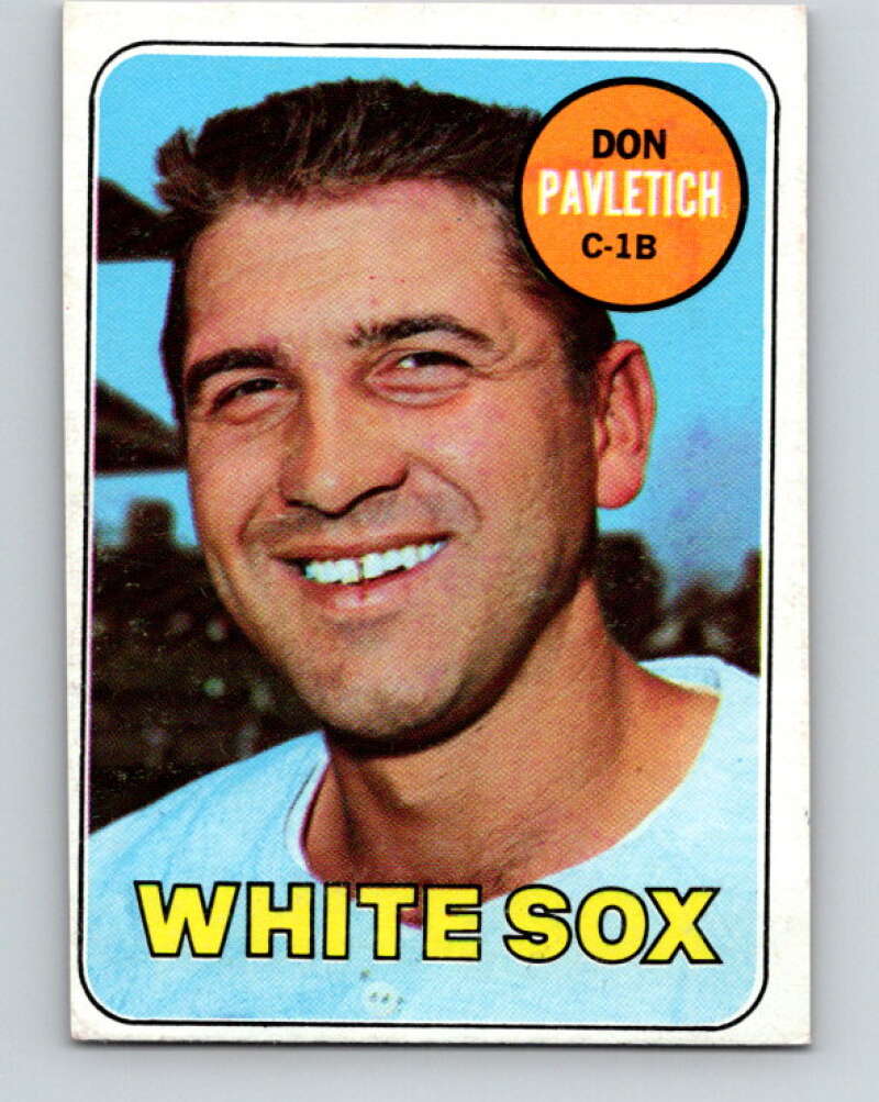 1969 Topps #179 Don Pavletich Chicago White Sox V28573