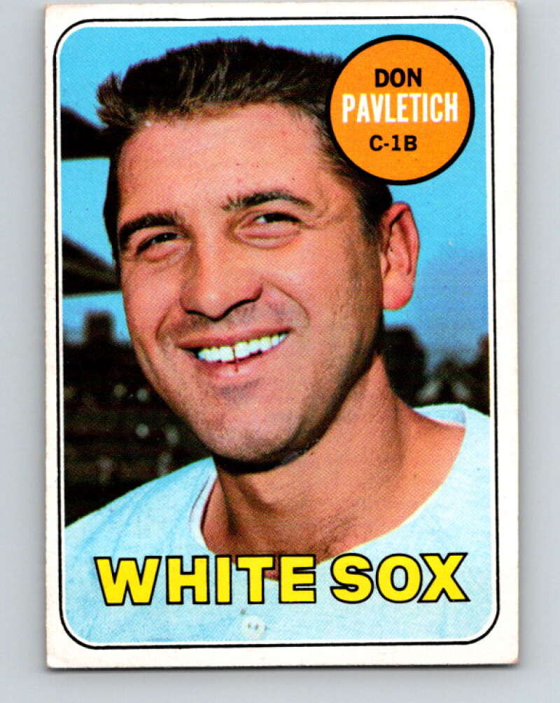 1969 Topps #179 Don Pavletich Chicago White Sox V28574