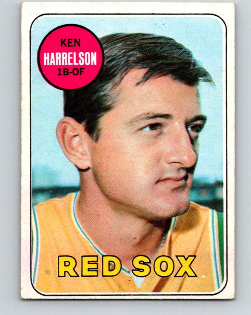 1969 Topps #240 Ken Harrelson Boston Red Sox V28601
