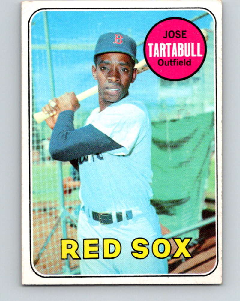 1969 Topps #287 Jose Tartabull Boston Red Sox V28617