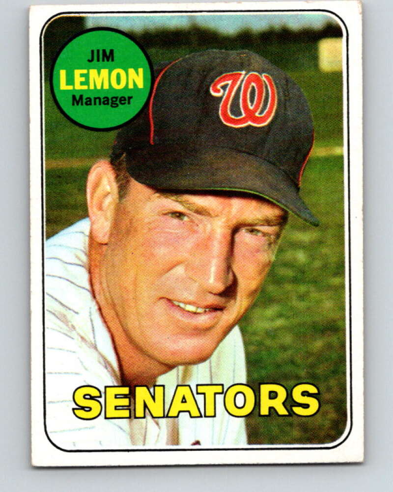 1969 Topps #294 Jim Lemon MG Washington Senators V28620
