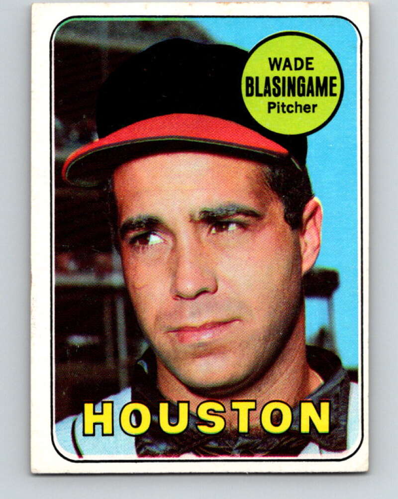 1969 Topps #308 Wade Blasingame Houston Astros V28625