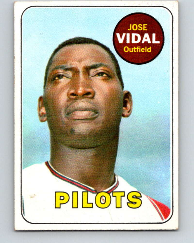 1969 Topps #322 Jose Vidal Seattle Pilots V28633