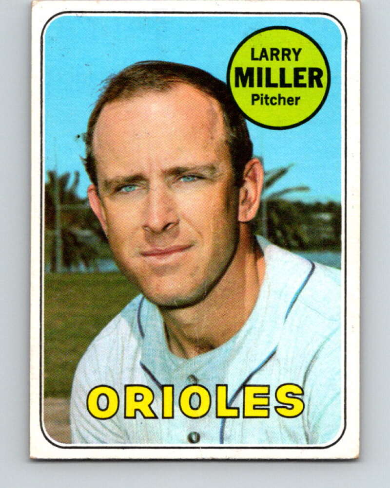 1969 Topps #323 Larry Miller Baltimore Orioles V28634