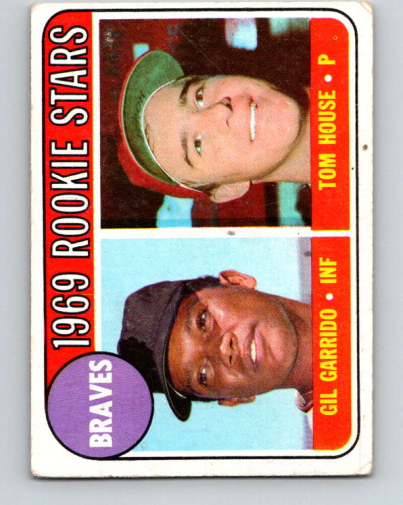 1969 Topps #331 Garrido/House Rookies RC V28637