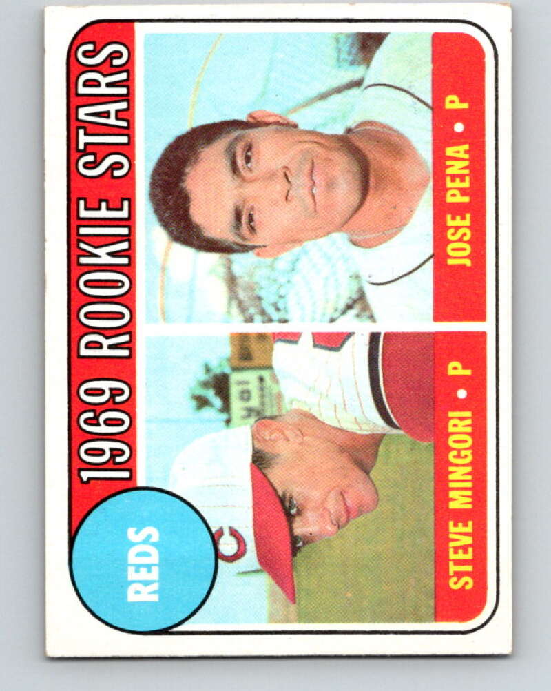 1970 Topps #339 Mingori/Pena Reds Rookies RC V28645