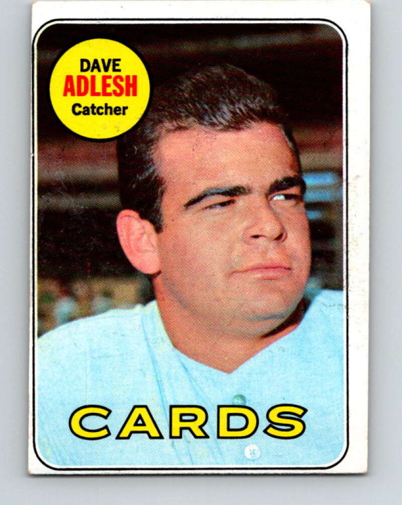 1969 Topps #341 Dave Adlesh St. Louis Cardinals V28647