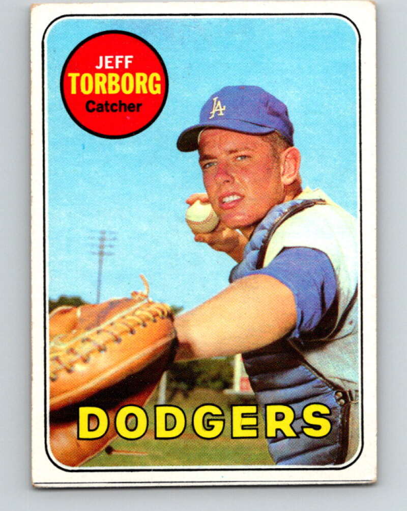 1969 Topps #353 Jeff Torborg Los Angeles Dodgers V28657