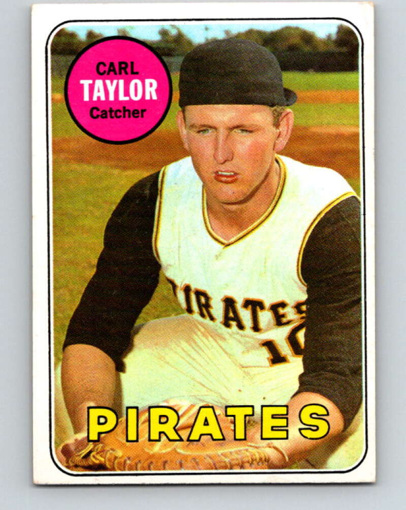 1969 Topps #357 Carl Taylor Pittsburgh Pirates V28658