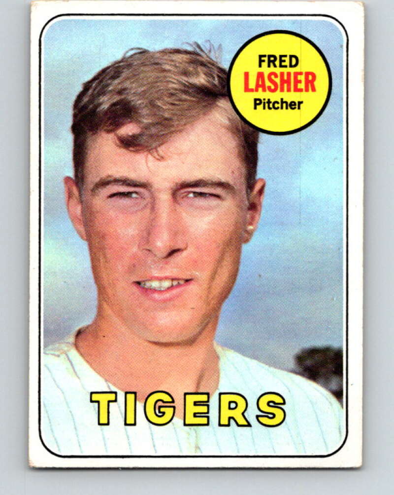 1969 Topps #373 Fred Lasher Detroit Tigers V28672