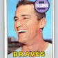 1969 Topps #374 Bob Tillman  Atlanta Braves  V28674