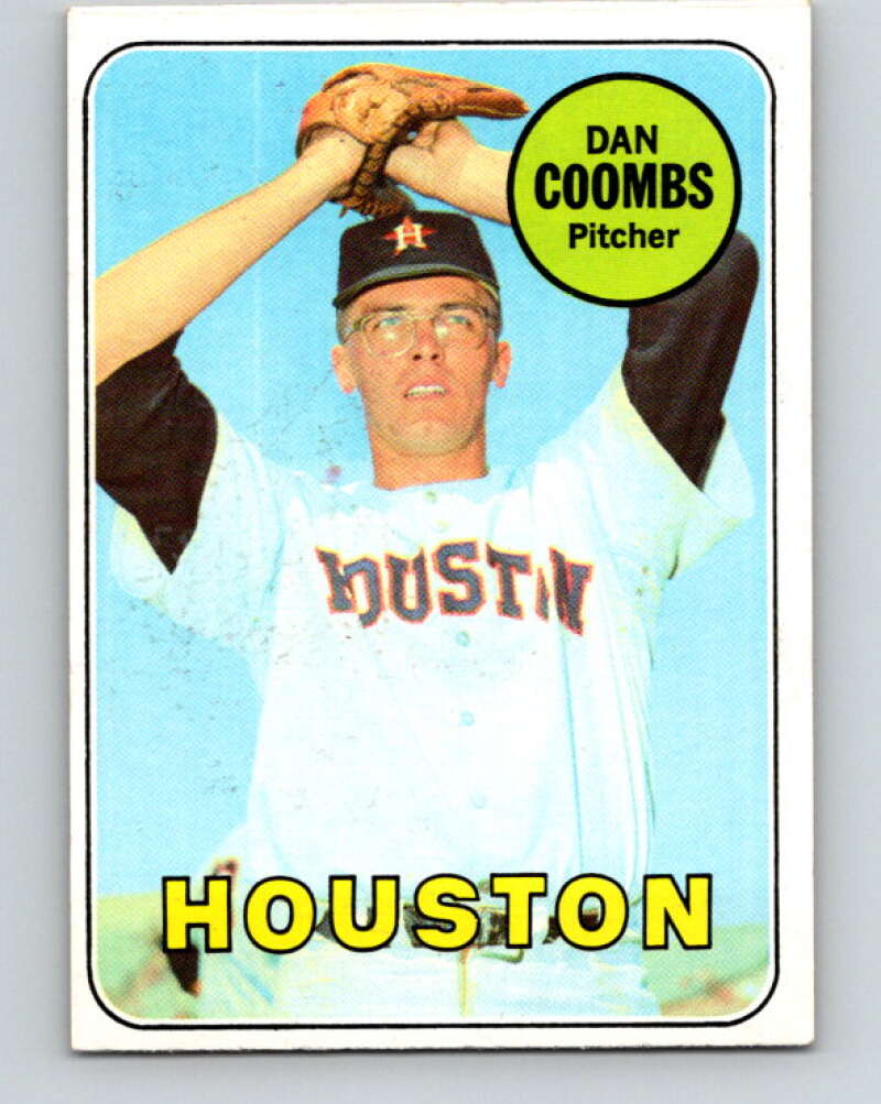1969 Topps #389 Danny Coombs Houston Astros V28686