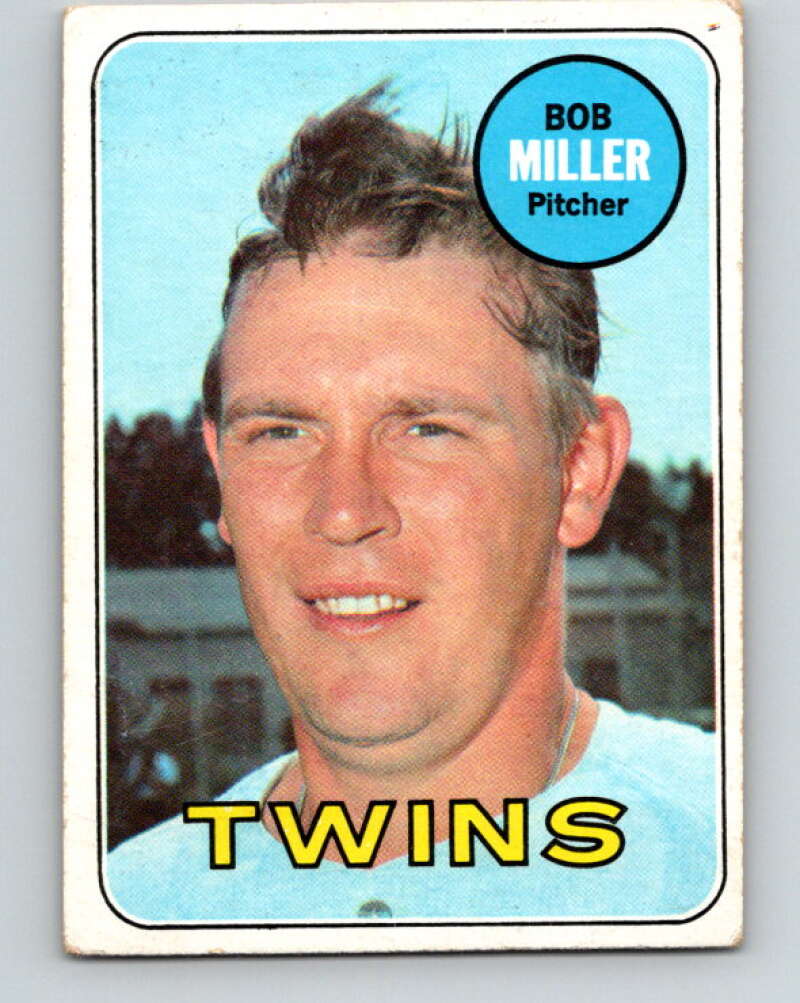 1969 Topps #403 Bob Miller Minnesota Twins V28692