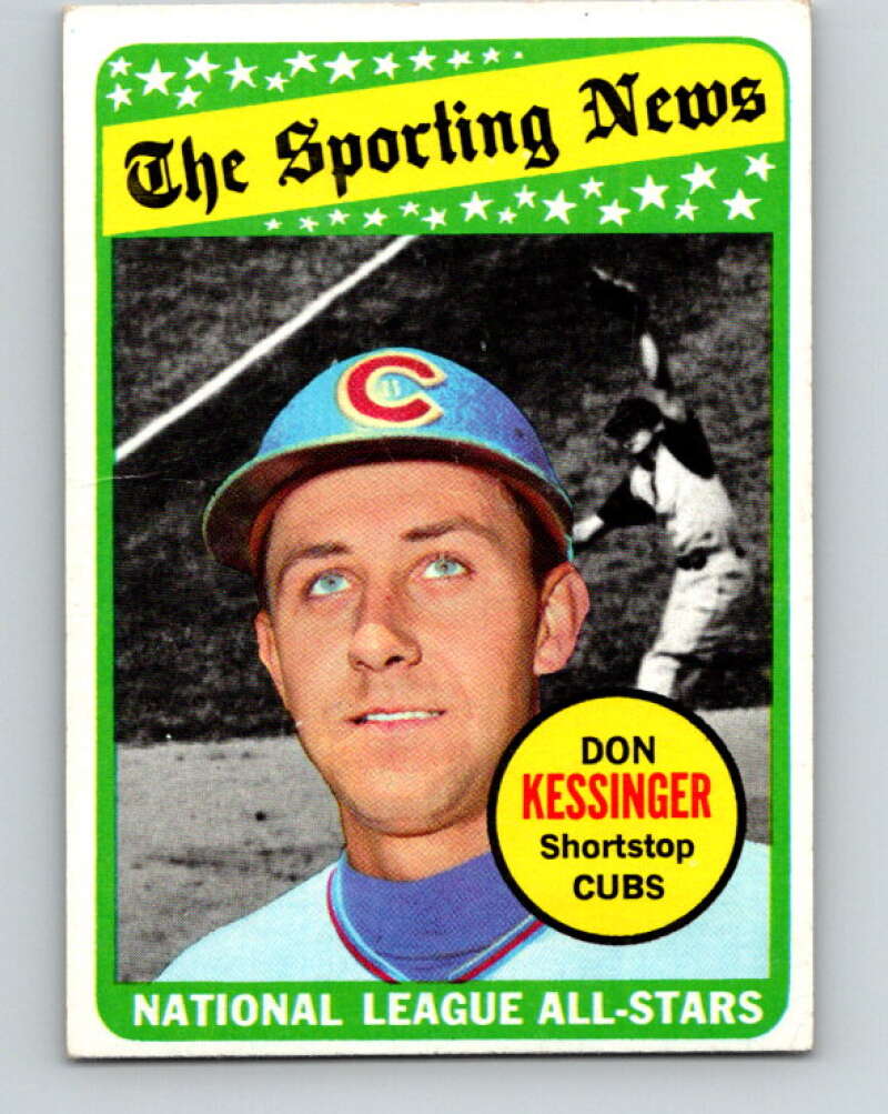 1969 Topps #422 Don Kessinger AS Chicago Cubs V28700