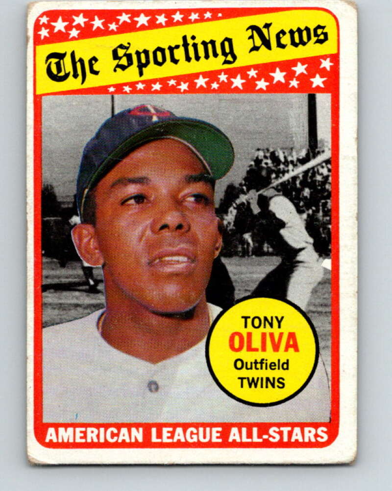 1969 Topps #427 Tony Oliva AS Minnesota Twins V28703