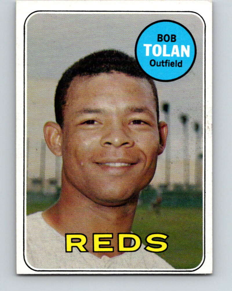 1969 Topps #448 Bob Tolan Cincinnati Reds V28710