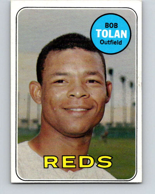 1969 Topps #448 Bob Tolan  Cincinnati Reds  V28710