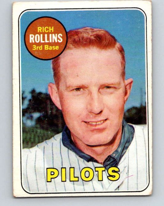 1969 Topps #451 Rich Rollins  Seattle Pilots  V28712