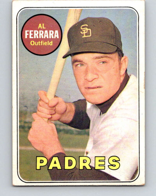 1969 Topps #452 Al Ferrara  San Diego Padres  V28713