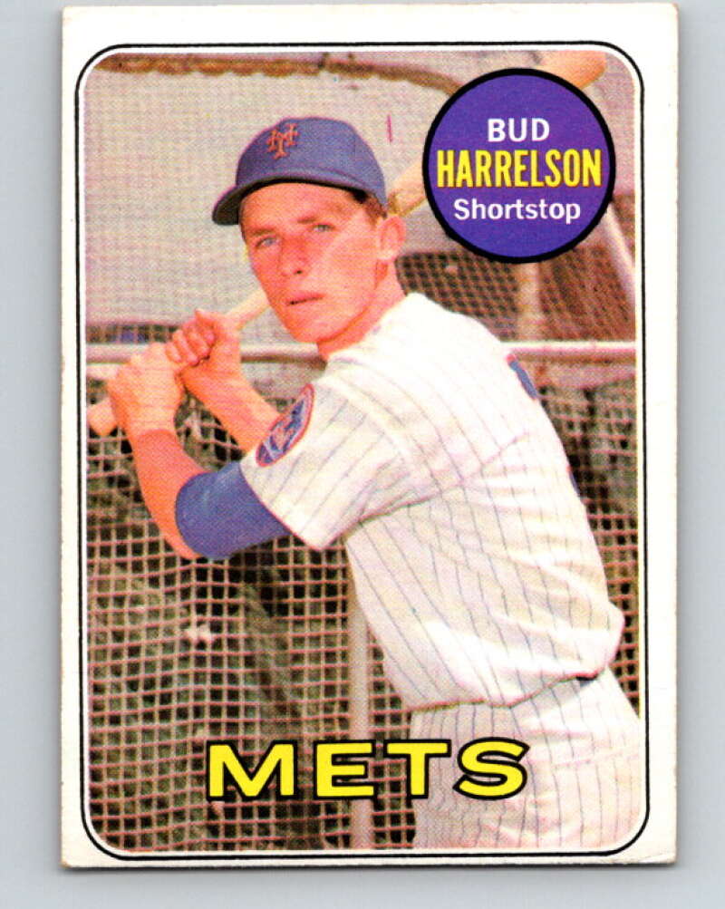 1969 Topps #456 Bud Harrelson New York Mets V28715