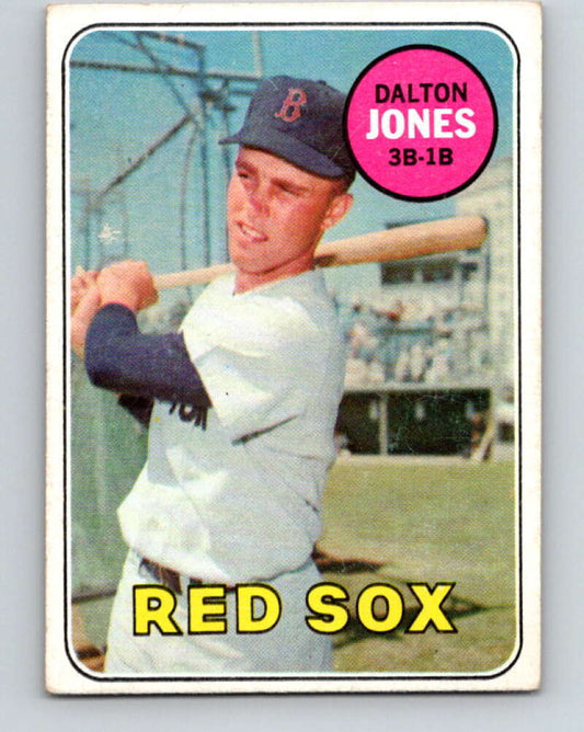 1969 Topps #457 Dalton Jones  Boston Red Sox  V28716