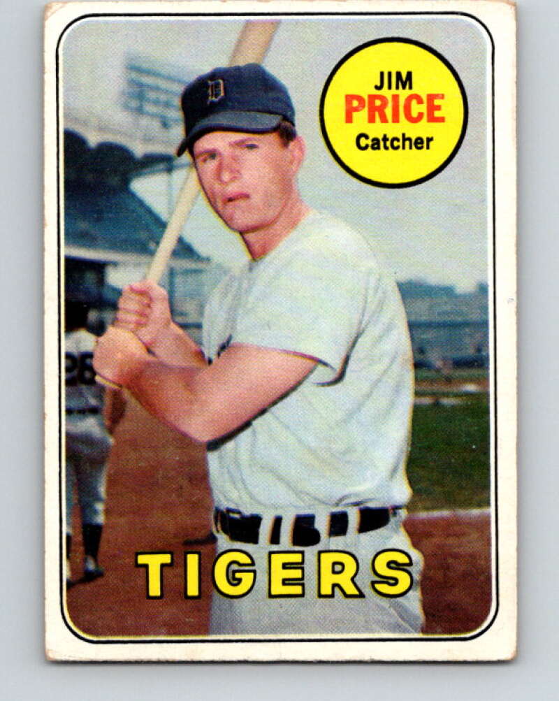 1969 Topps #472 Jim Price Detroit Tigers V28721
