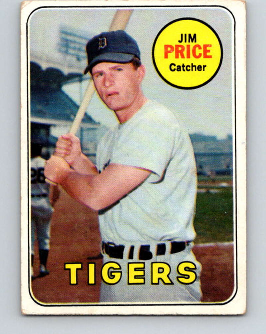 1969 Topps #472 Jim Price  Detroit Tigers  V28721