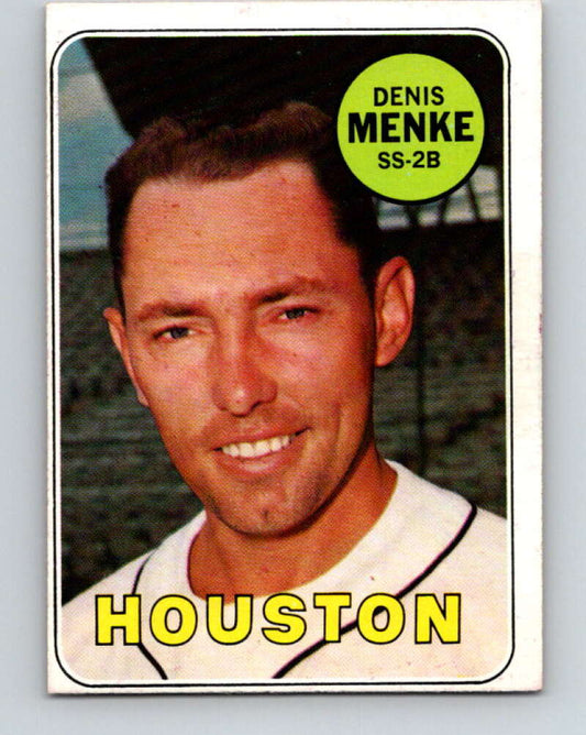 1969 Topps #487 Denis Menke  Houston Astros  V28727