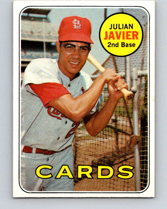 1969 Topps #497 Julian Javier  St. Louis Cardinals  V28731