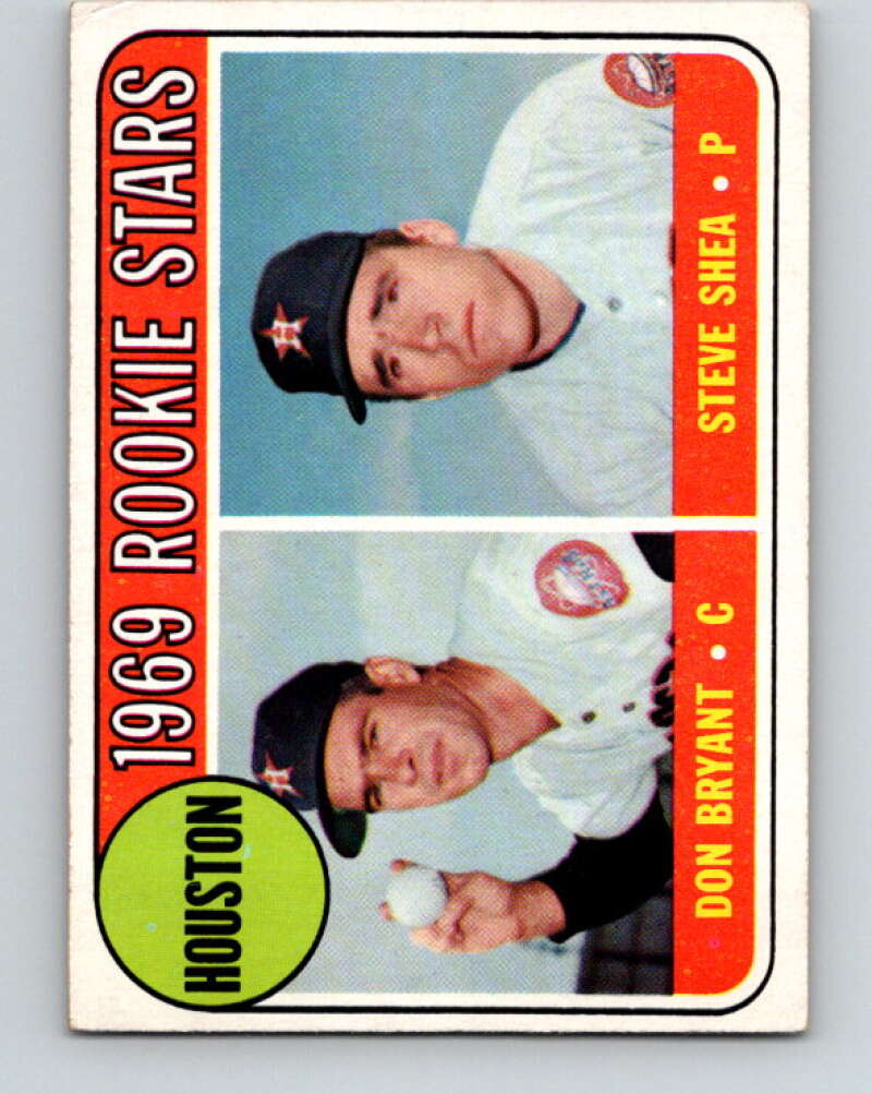 1971 Topps #499 Bryant/Shea Astros Rookie RC V28734