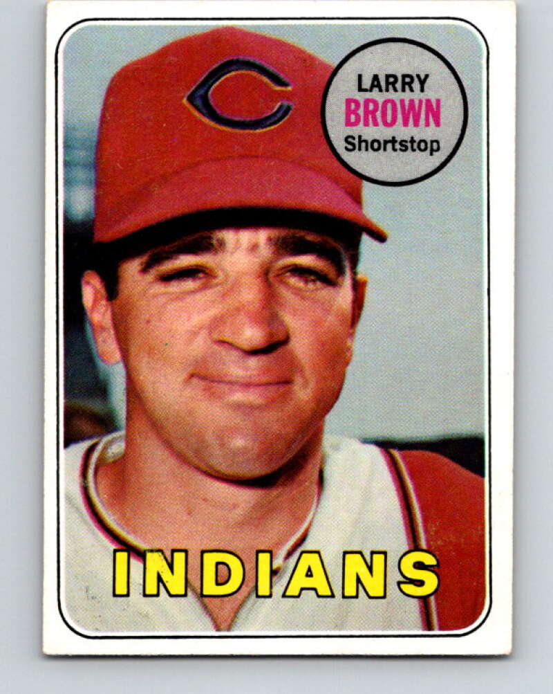 1969 Topps #503 Larry Brown Cleveland Indians V28737