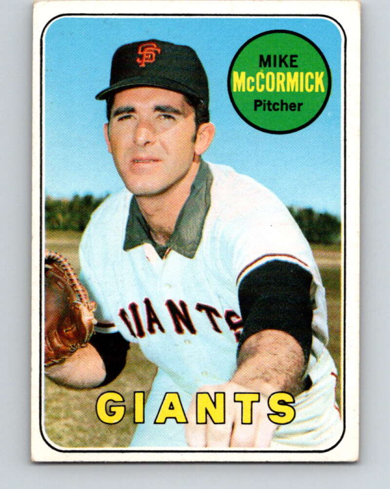 1969 Topps #517 Mike McCormick San Francisco Giants V28743