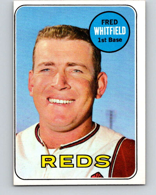 1969 Topps #518 Fred Whitfield  Cincinnati Reds  V28744