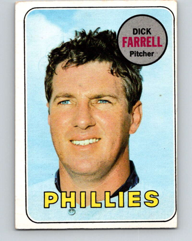 1969 Topps #531 Dick Farrell Philadelphia Phillies V28751
