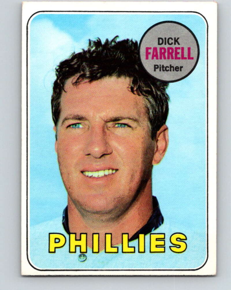 1969 Topps #531 Dick Farrell Philadelphia Phillies V28752