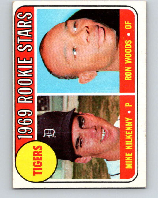 1969 Topps #544 Tigers Rookies Kilkenny/Woods  RC  V28754