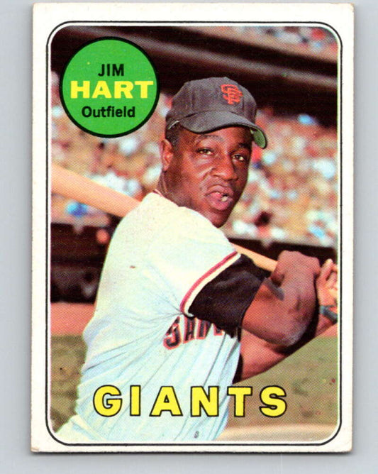 1969 Topps #555 Jim Hart  San Francisco Giants  V28755