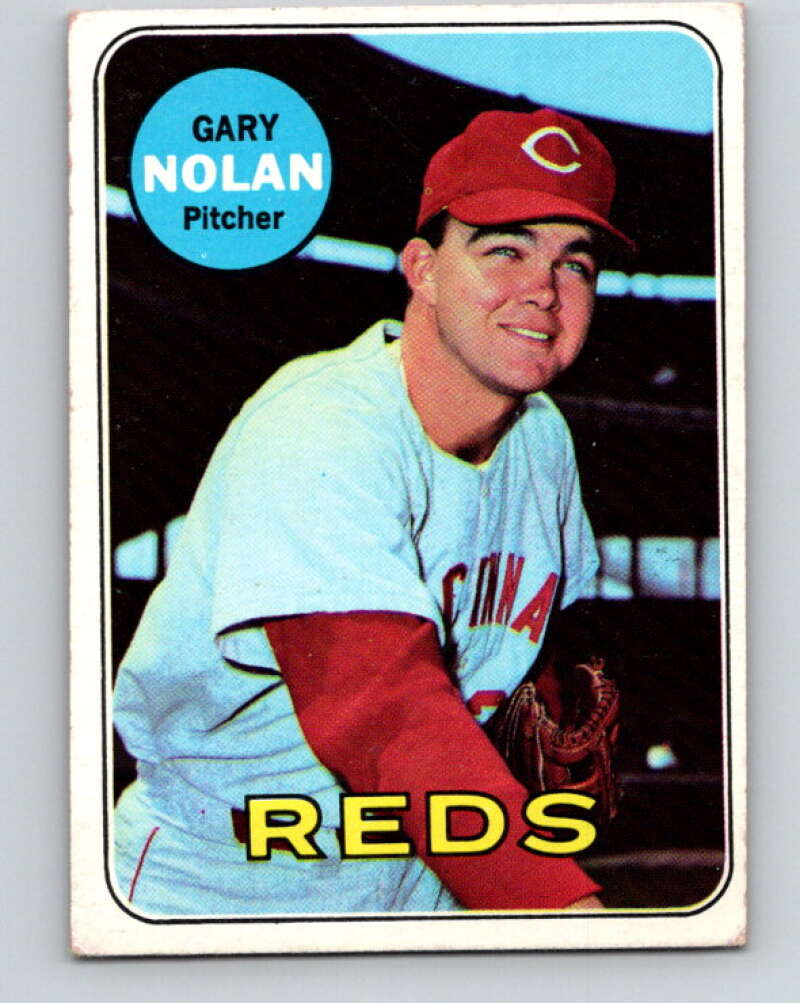 1969 Topps #581 Gary Nolan Cincinnati Reds V28760