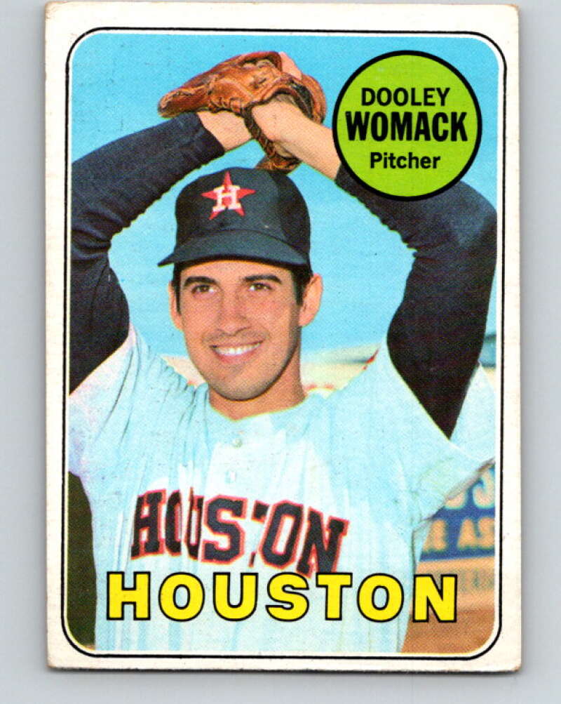 1969 Topps #594 Dooley Womack Houston Astros V28763
